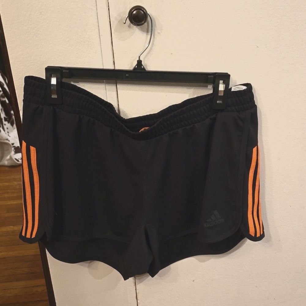 Womens Adidas climalite unlined shorts size l